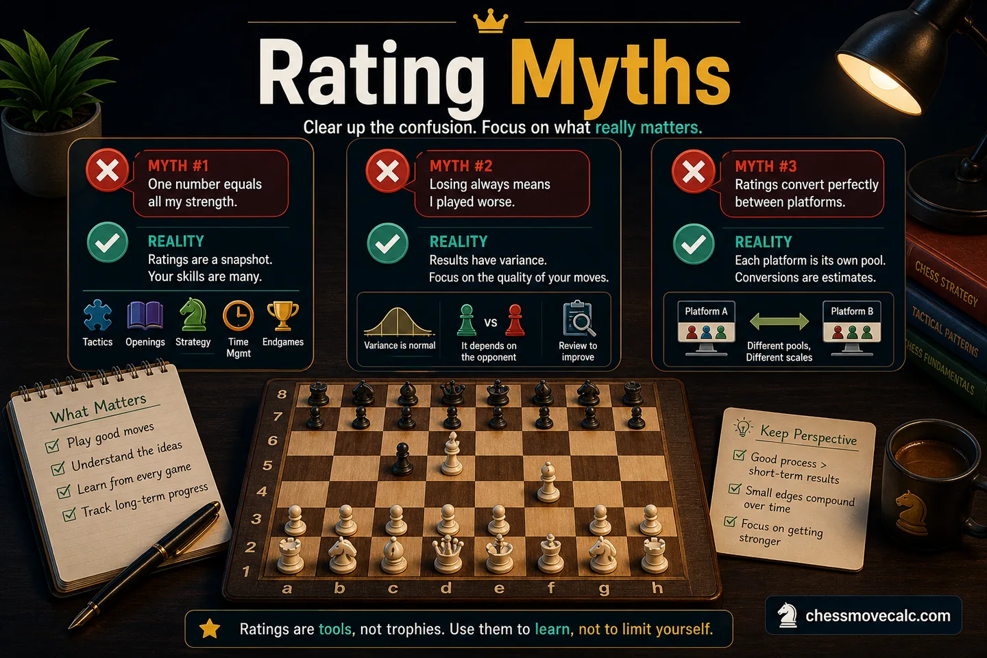 Rating myths that confuse players more than they help
