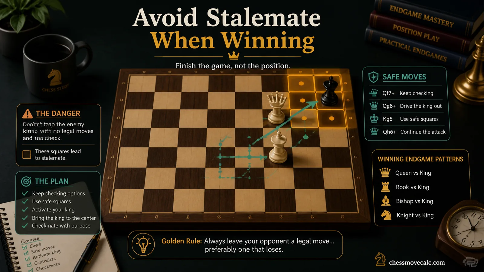 How to Avoid Stalemate When Winning hero infographic