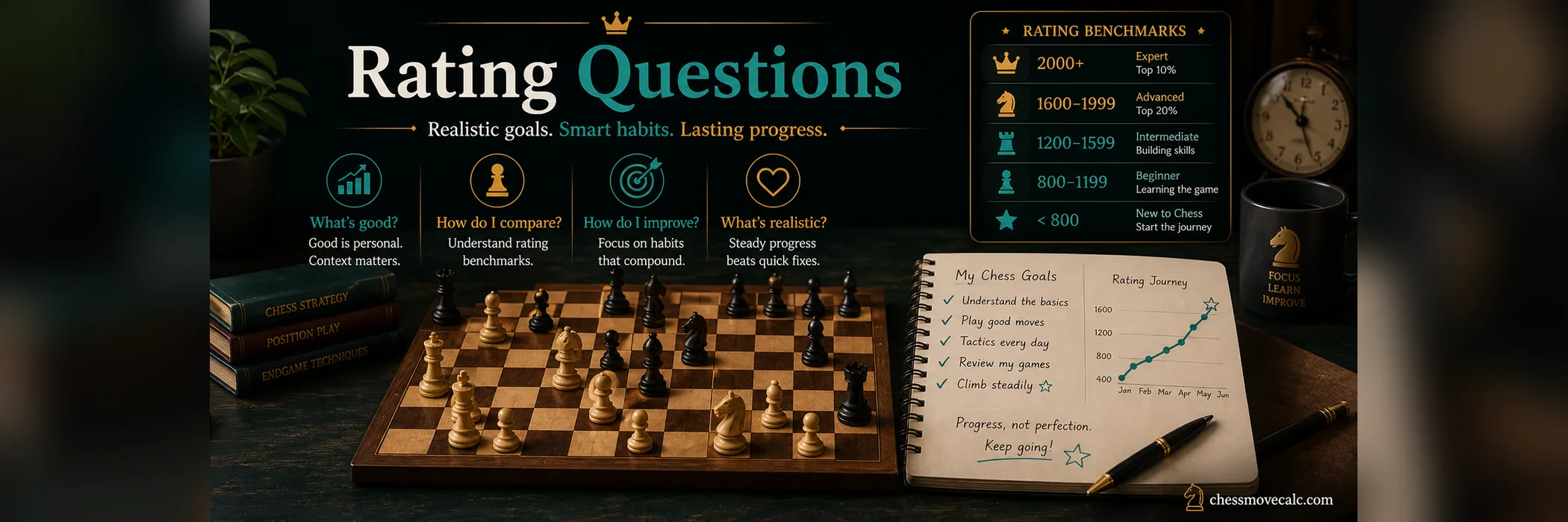 What Is a Good Chess Rating? FAQs banner